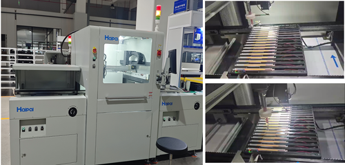 Latest company Solutions about Sanitary Ware Industry-Atmospheric online potting machine，precise potting  for bathroom displays and LED strips