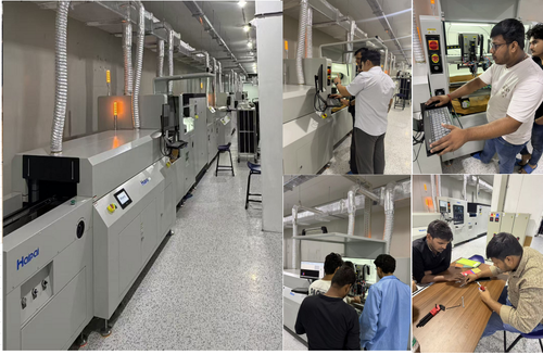 latest company news about Haipai Engineers Complete On-Site Installation & Training for Two Conformal Coating Lines in India 