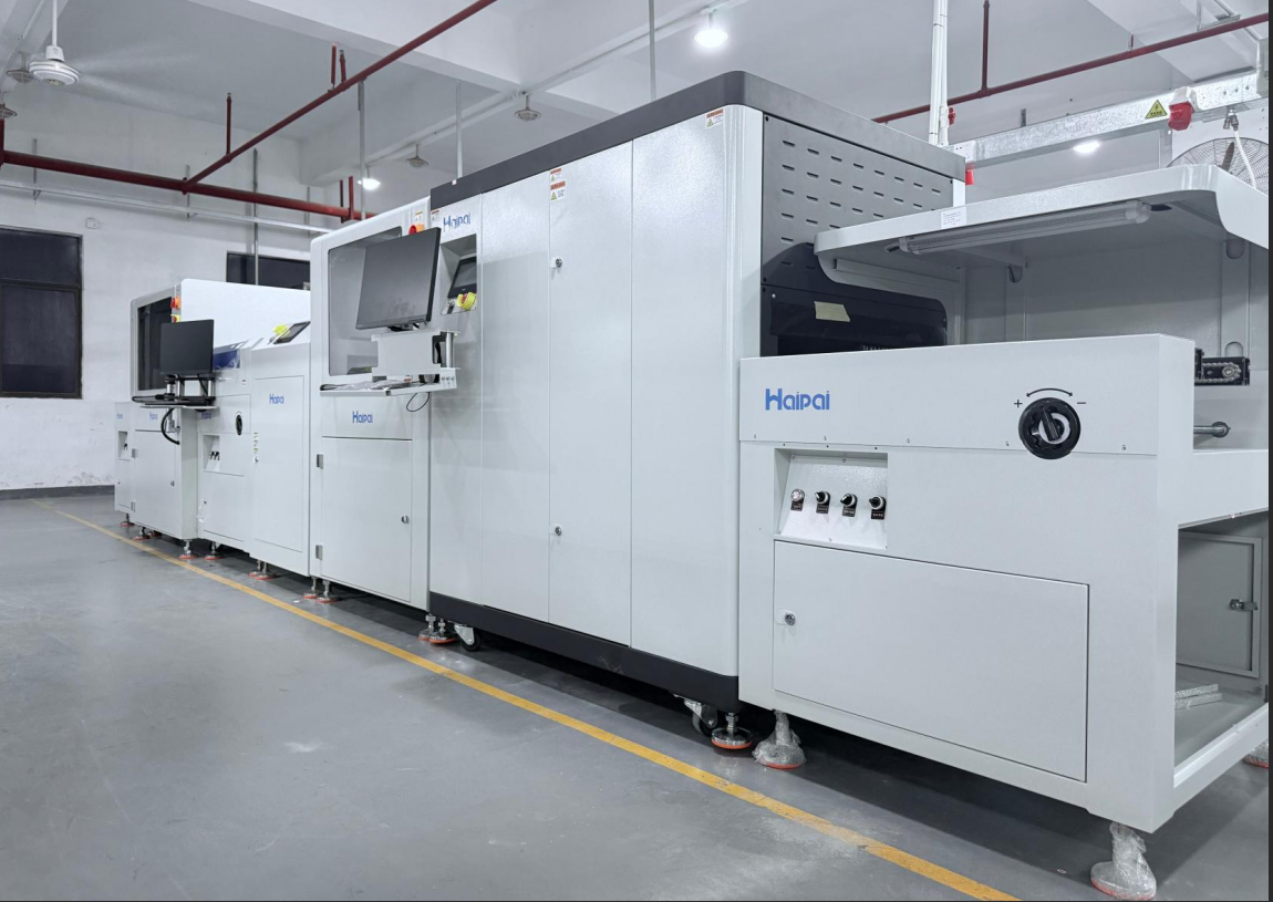 Double-Sided UV Curing Line with Fast Cure & SMEMA