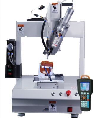 Harga yang bagus Robot Dispensing Benchtop Otomatis Tinggi Kecepatan Gerak 500mm/s on line