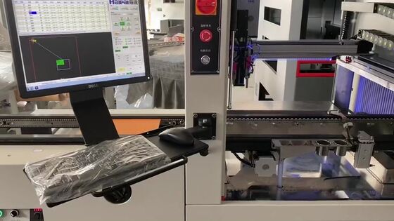 Harga yang bagus Jalur Pelapisan Konformal Otomatis UV Curing Modular Dengan Penanganan PCB 450x450mm on line