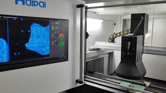 İyi bir fiyat. Inline Kaplama AOI Muayene Sistemi Yüksek Hassasiyetli Aşırı Kaplama Az Kaplama Kalınlığı Tespiti çevrimiçi