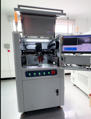 Harga yang bagus HP-D30-B mesin penyampaian PCB otomatis untuk produksi SMT dan PCBA. ±0.02 mm repeatability untuk penyampaian piezo jet untuk visi CCD. on line